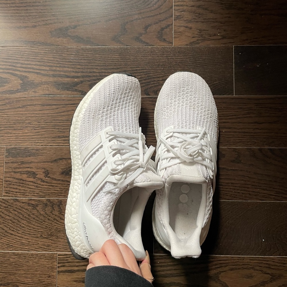 Adidas all white womens ultraboost